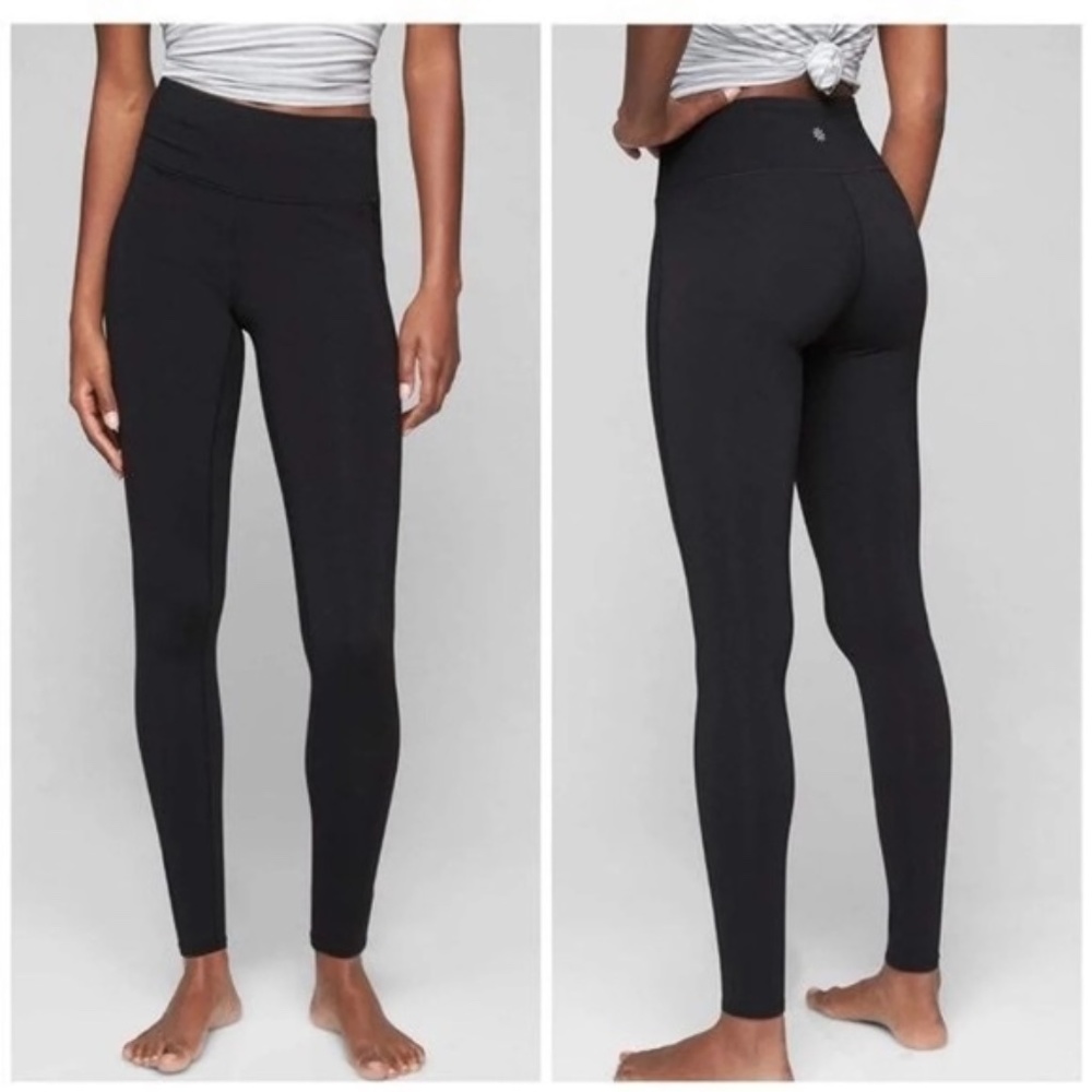 NWT Athleta High Rise Chaturanga Tight // Black